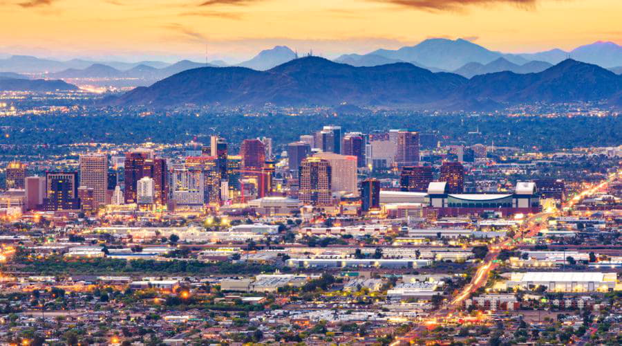 Le migliori offerte di noleggio auto a Aeroporto di Phoenix